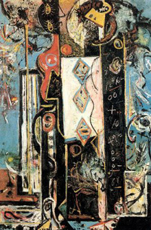 Pollock. Man and woman. 1942.