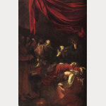 Caravaggio. Muerte de la Virgen. 1605.