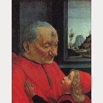 Ghirlandaio. Abuelo y nieto. 1480/1490.