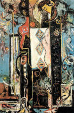 Pollock. Man and woman. 1942.